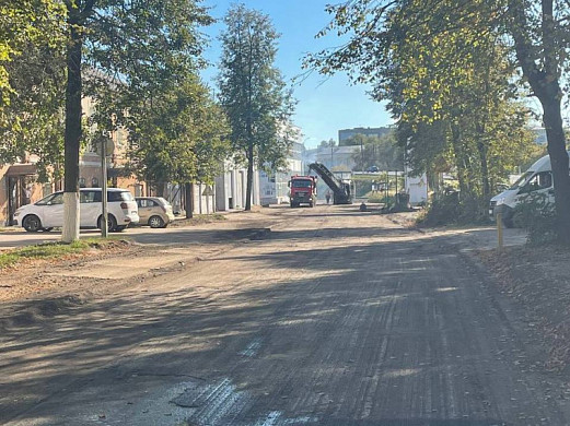 Участок дороги на улице Калашникова в Иванове отремонтируют к 1 октября